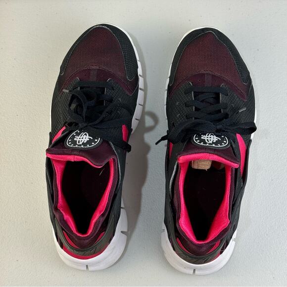 Nike Air Huarache Free Run “Bred” Black Mahogany Sneakers Men’s Size 9 EUR 42.5